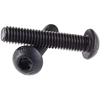 Yudesun Herramientas Ferretería Clavos Tornillos Cabeza Allen - Acero Carbono Hexágono Botón Seta Cabeza Tornillo de…